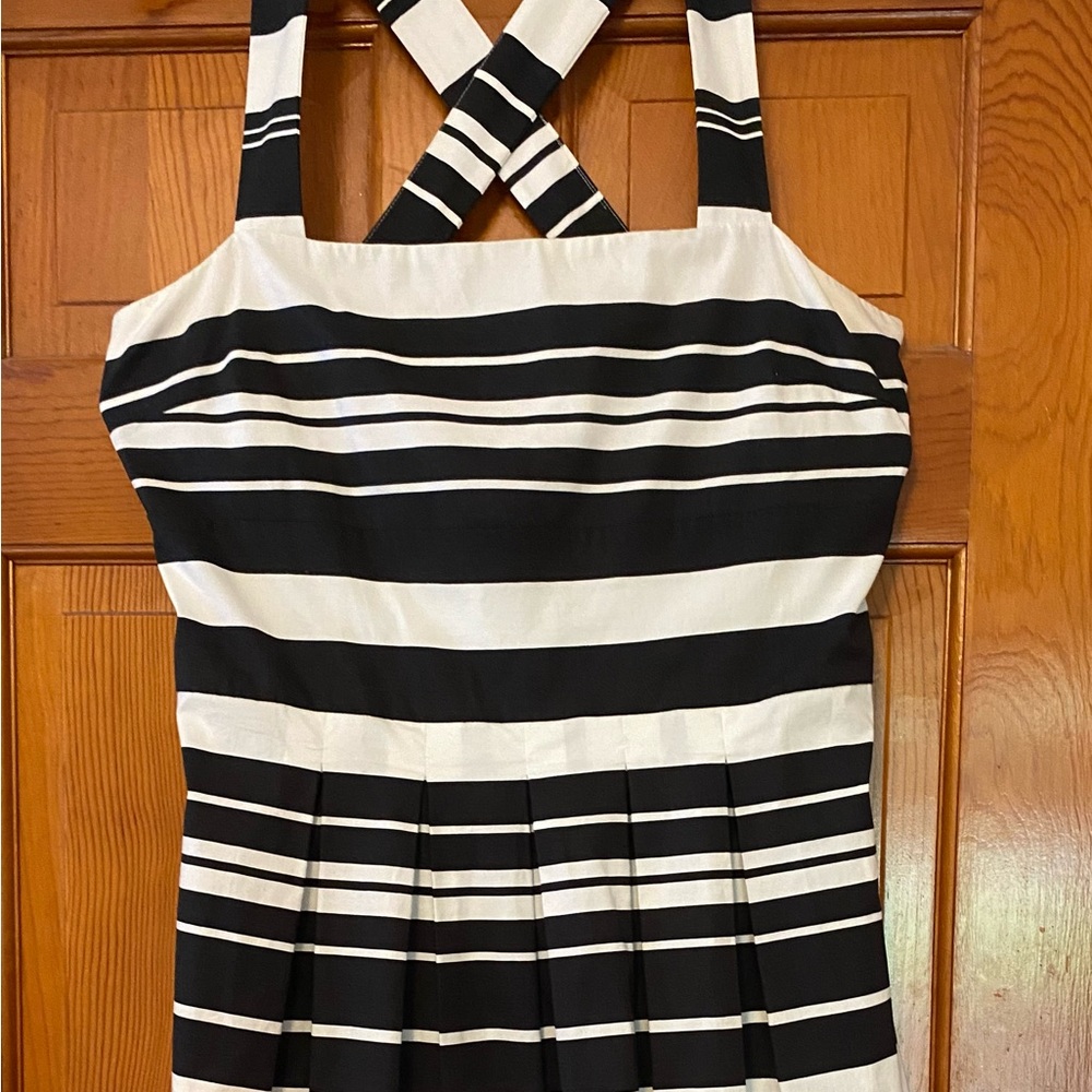 Banana Republic Black & White Dress